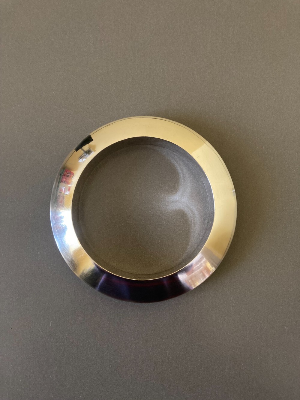 Danish Silver Bangle. 1960s.