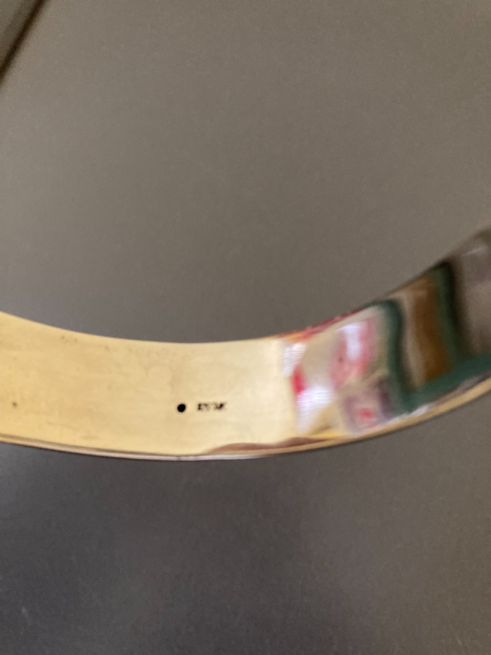 Danish Silver Bangle. 1960s. View V