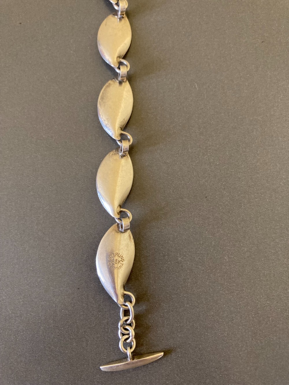Danish Silver Necklace. 1950s. View VI