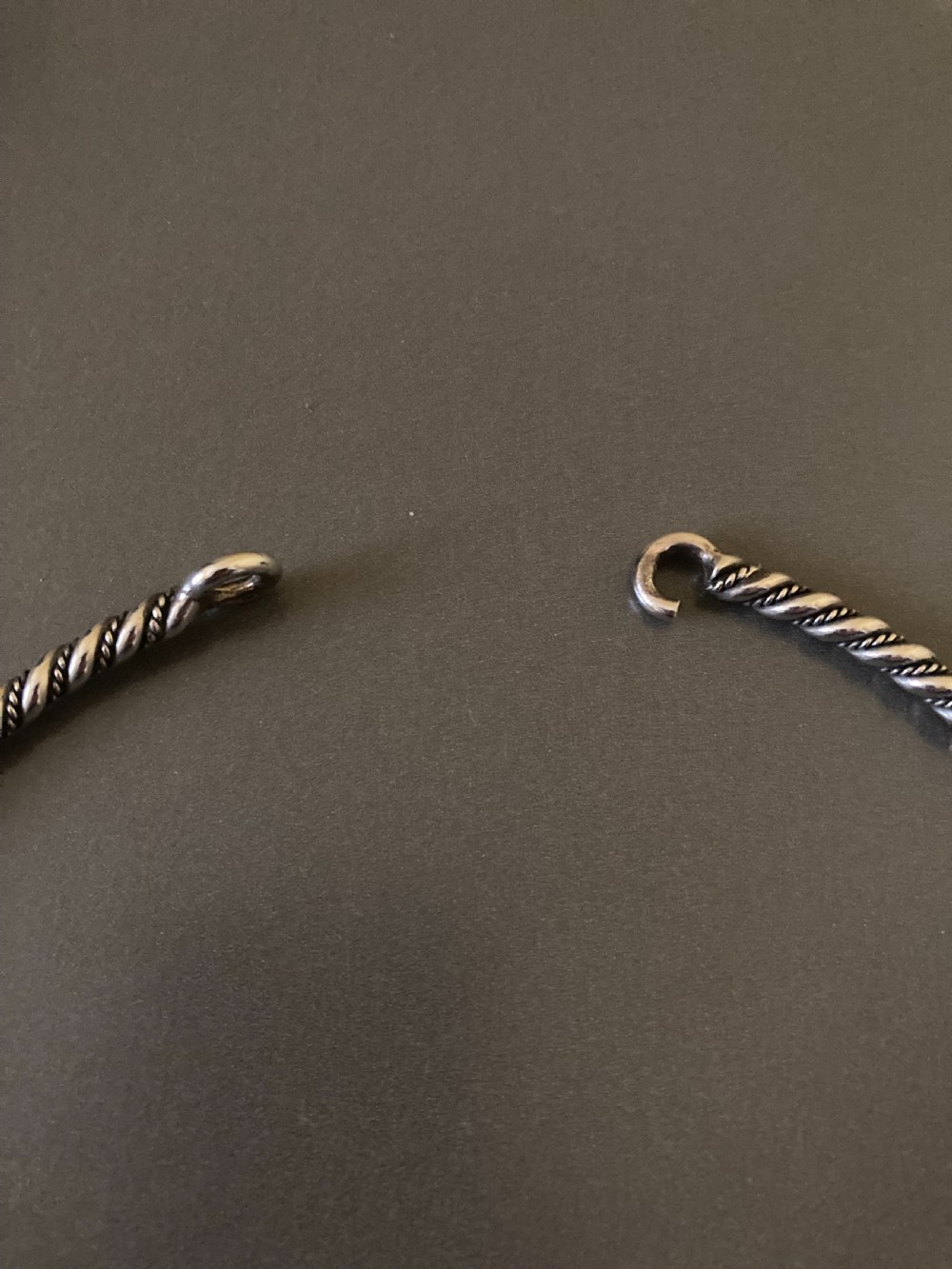 Danish Silver Torque. 1950s. View VI