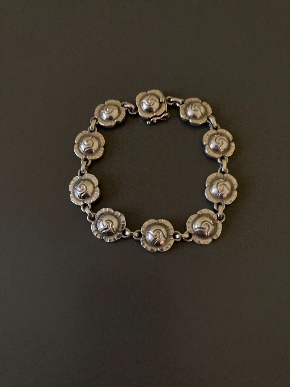 Georg Jensen Danish Silver Bracelet. No 44.