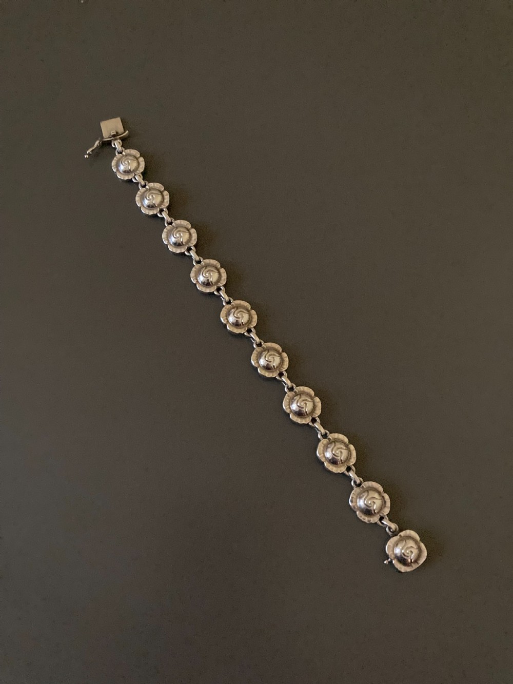 Georg Jensen Danish Silver Bracelet. No 44. View II