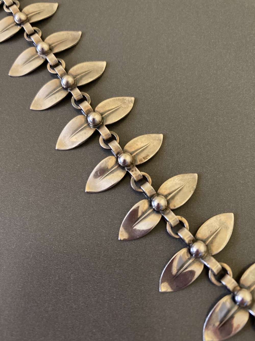 Danish Silver Bracelet. 1960s. By N E From. View III