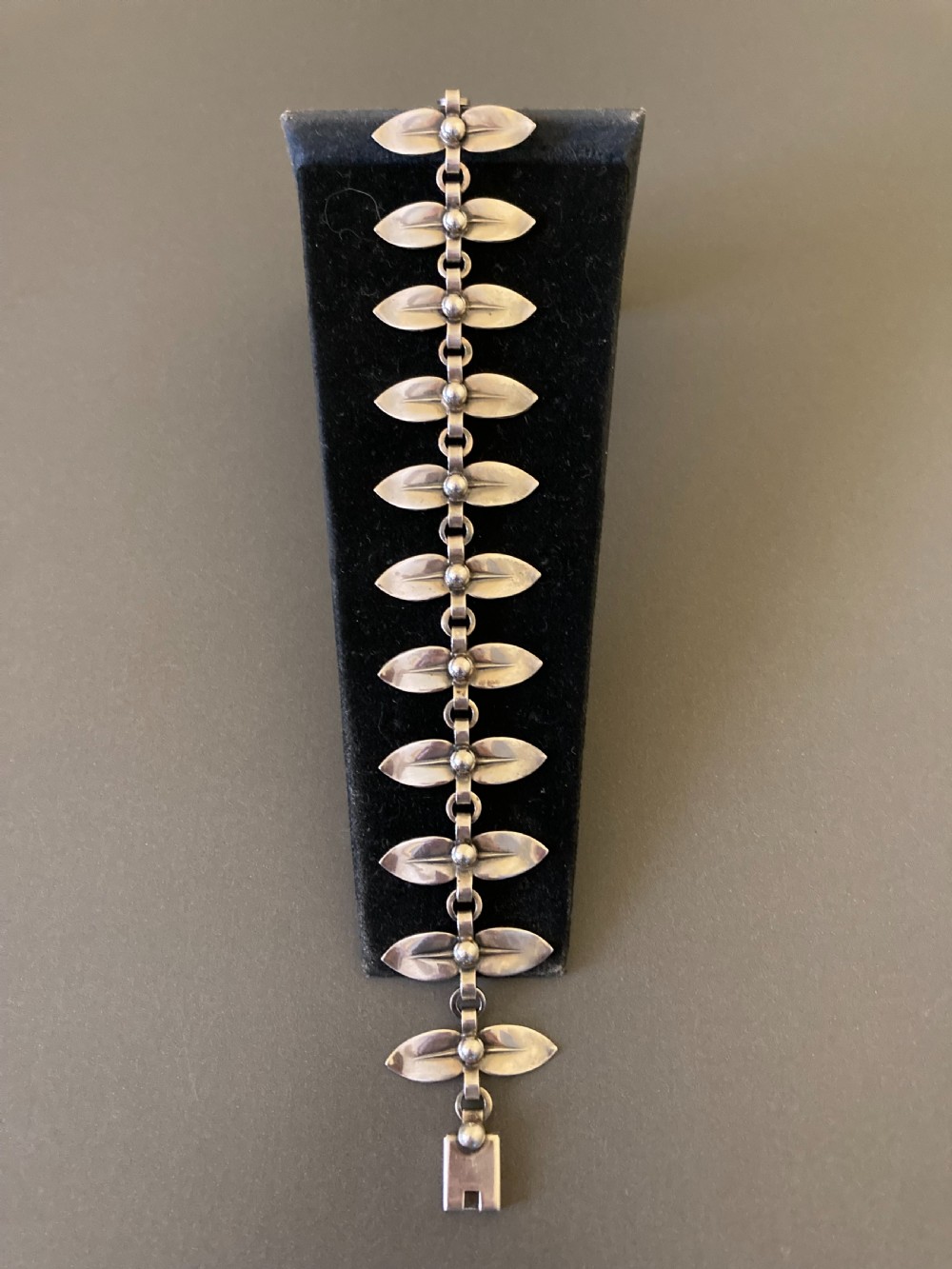 Danish Silver Bracelet. 1960s. By N E From. View IV