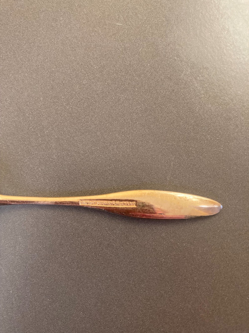 6 Danish Silver Gilt and Enamel Mocca Spoons. 1950s. View IV