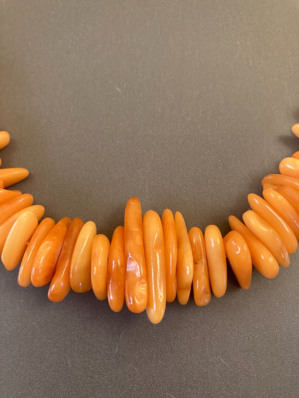 Amber Necklace. 1950s. View II