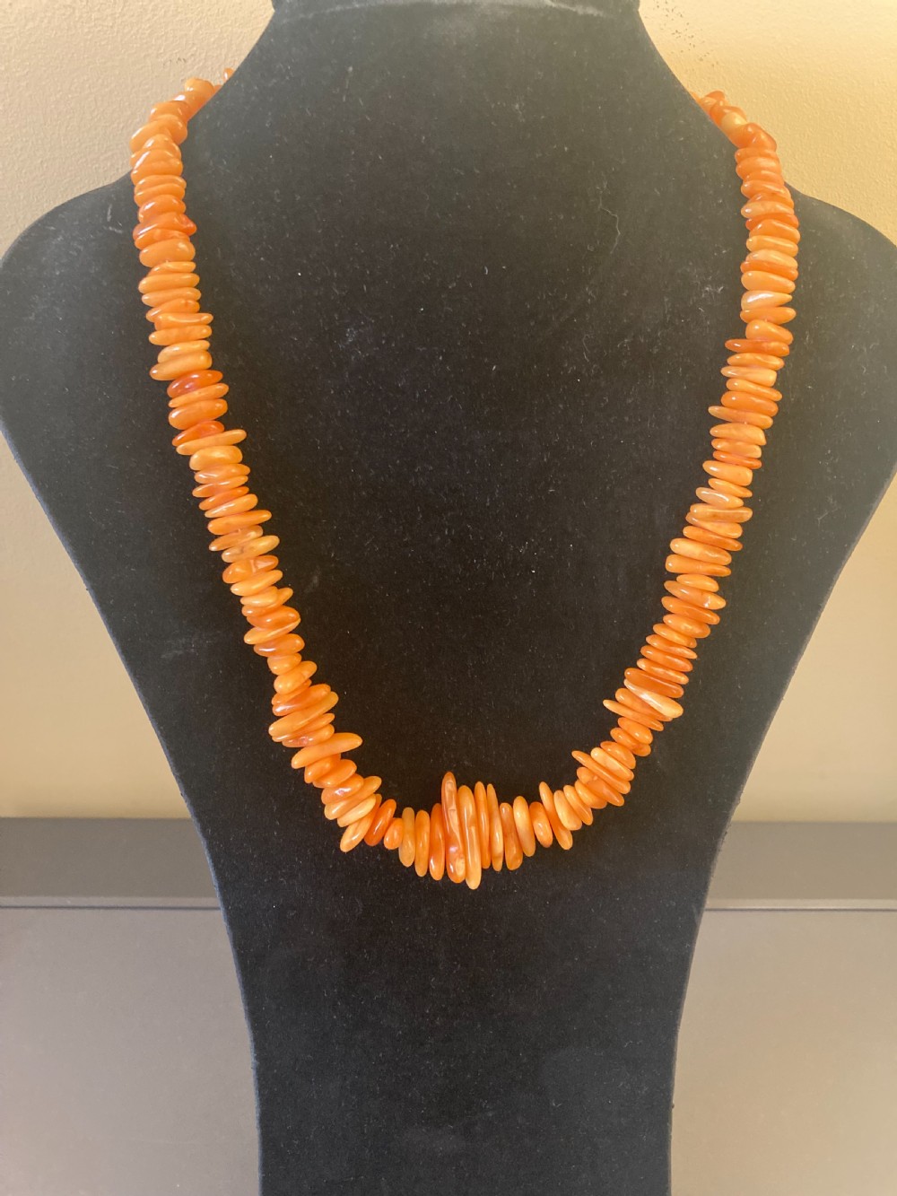 Amber Necklace. 1950s. View III