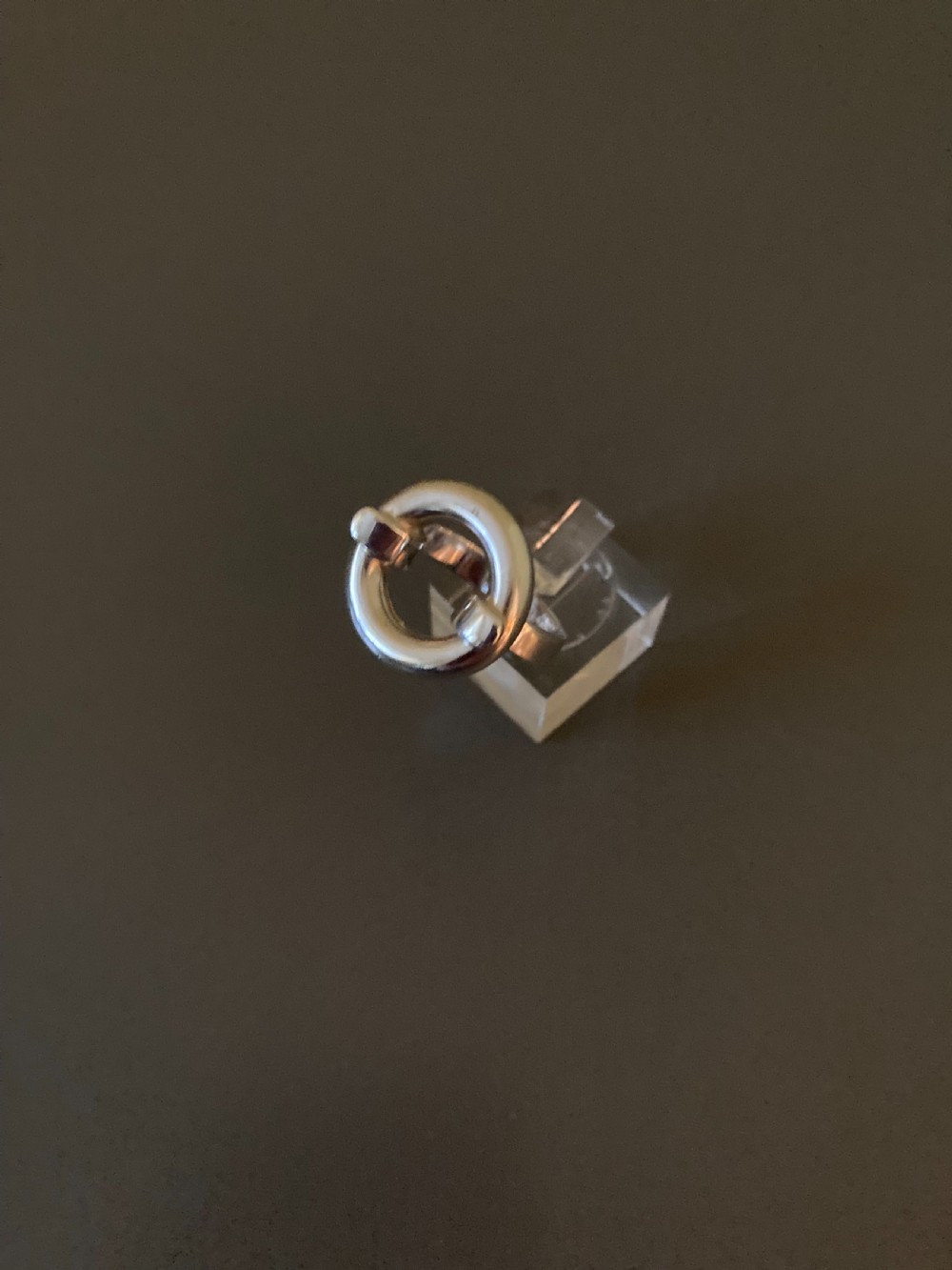 Danish Silver Ring. 1960s.