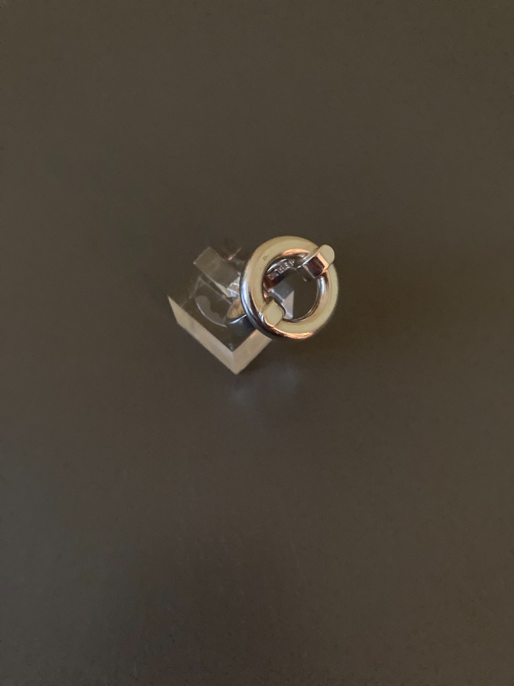 Danish Silver Ring. 1960s. View II
