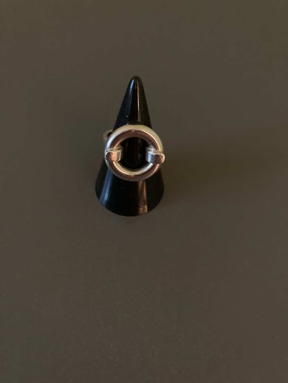 Danish Silver Ring. 1960s. View III