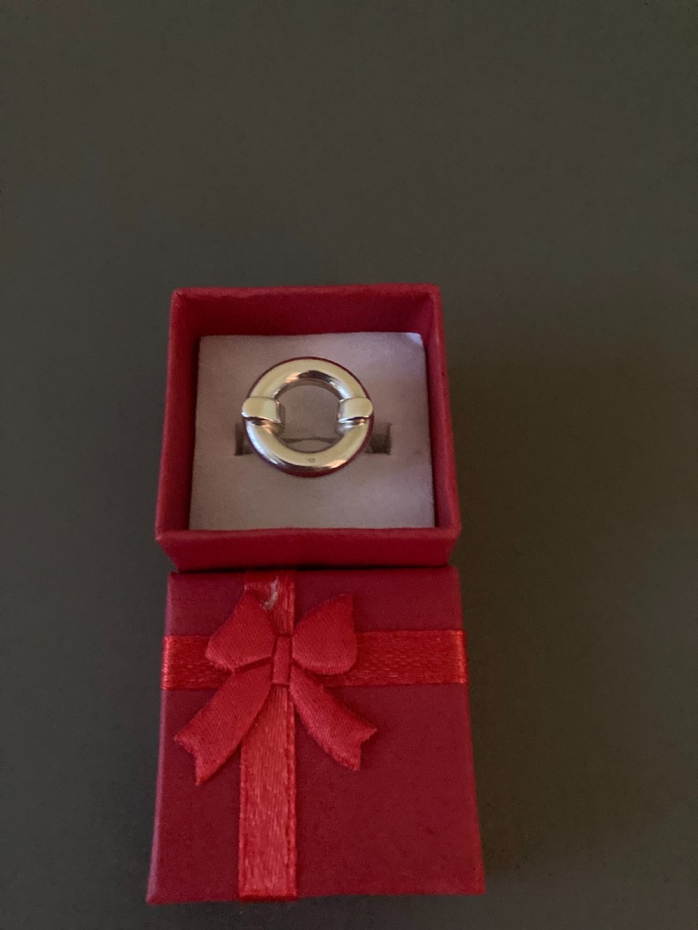 Danish Silver Ring. 1960s. View VI