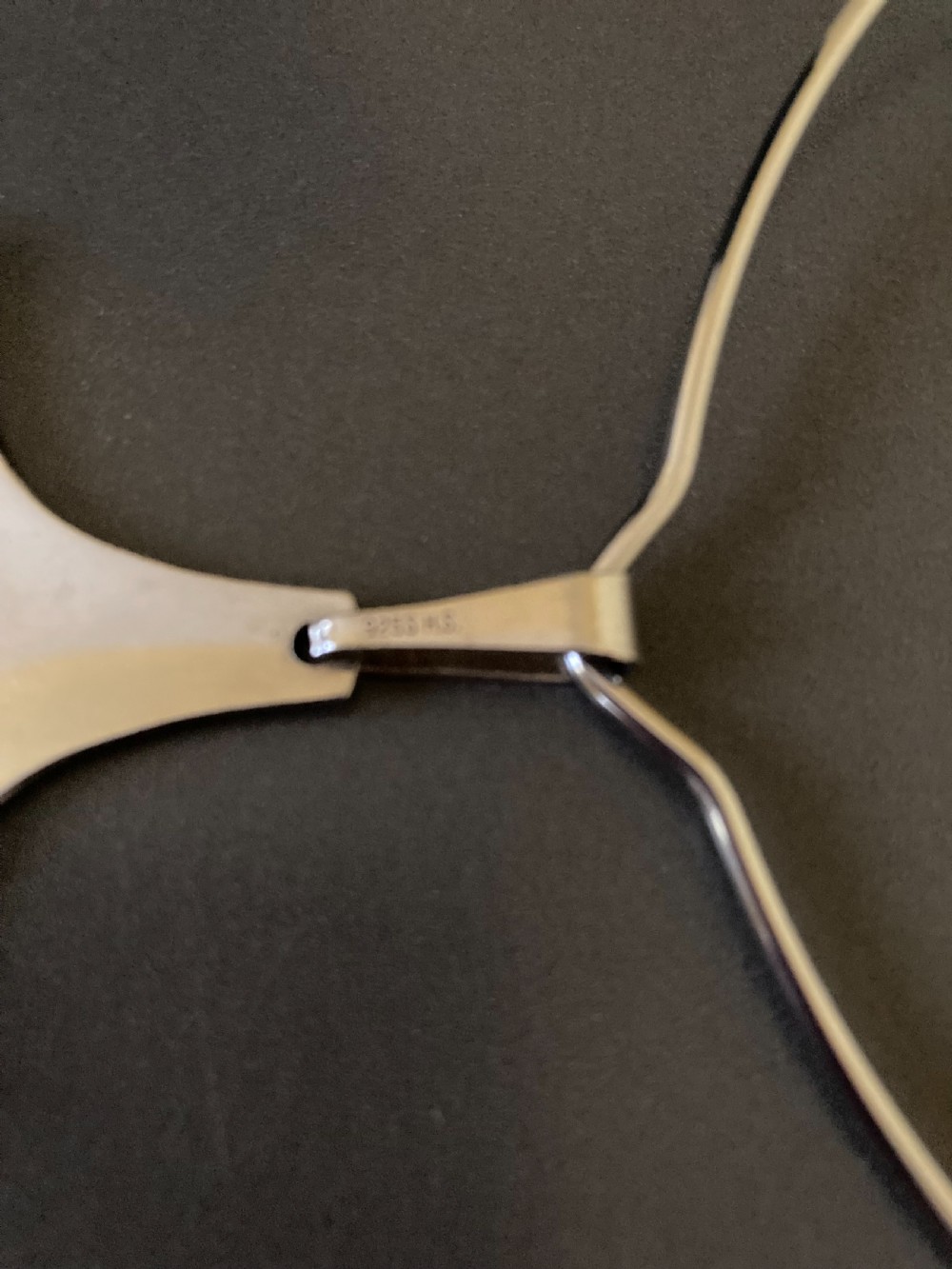 Danish Silver Pendant on Torque. By Hermann Siersbol. 1960s. View VIII