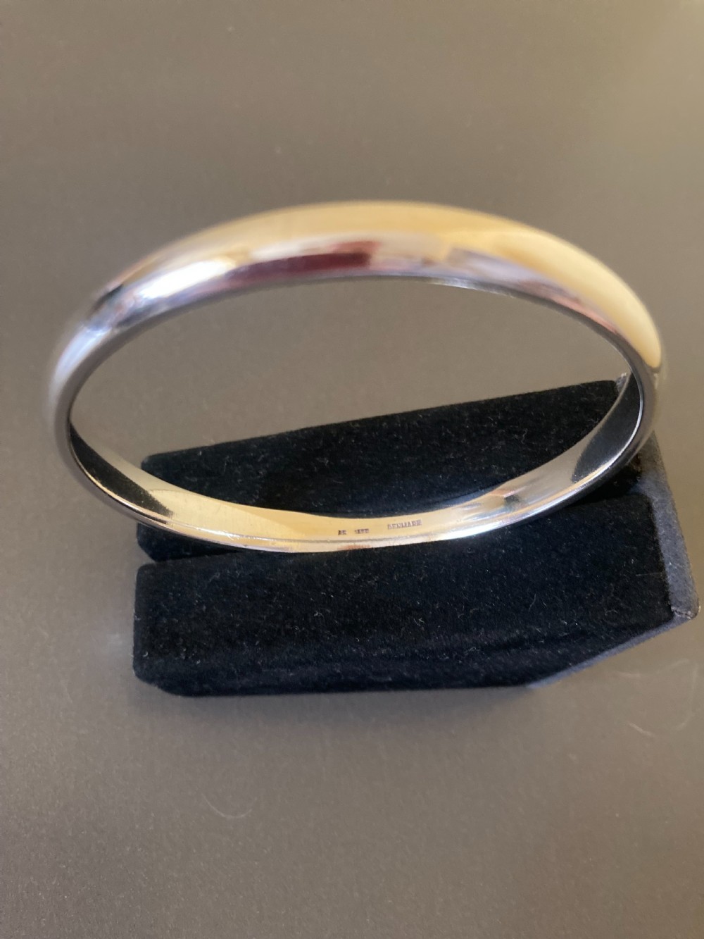 Danish Silver Bangle. 1960s. By Randers Silver. View V