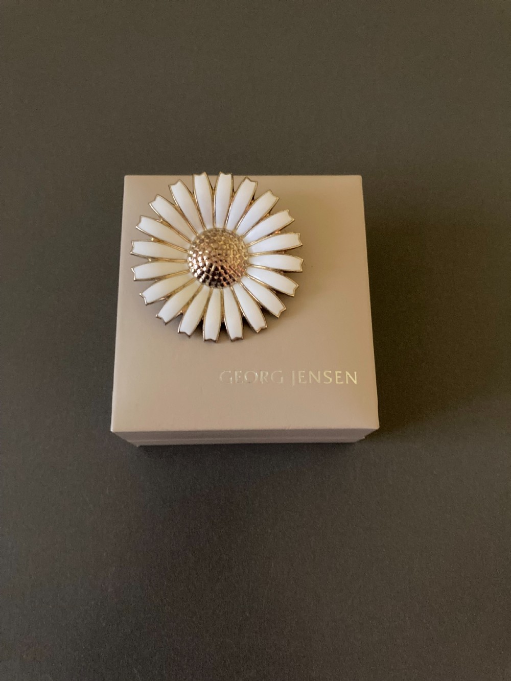 Georg Jensen Danish Silver Gilt and Enamel 