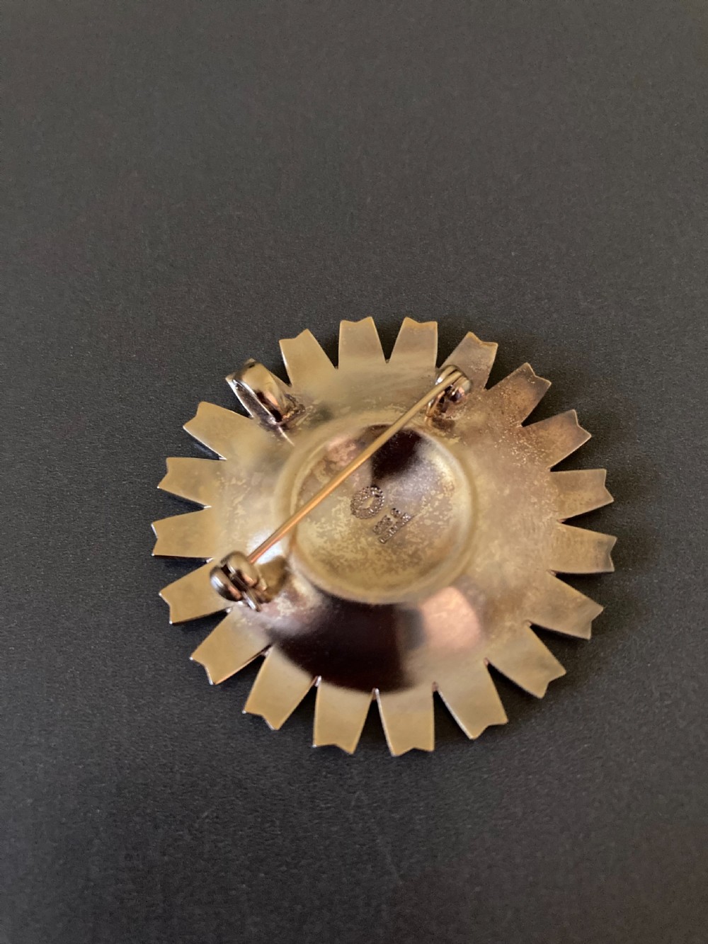 Georg Jensen Danish Silver Gilt and Enamel 