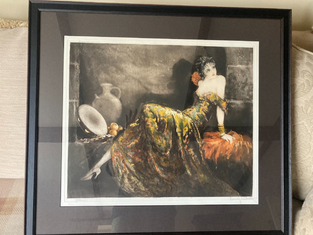 Louis Icart Etching 