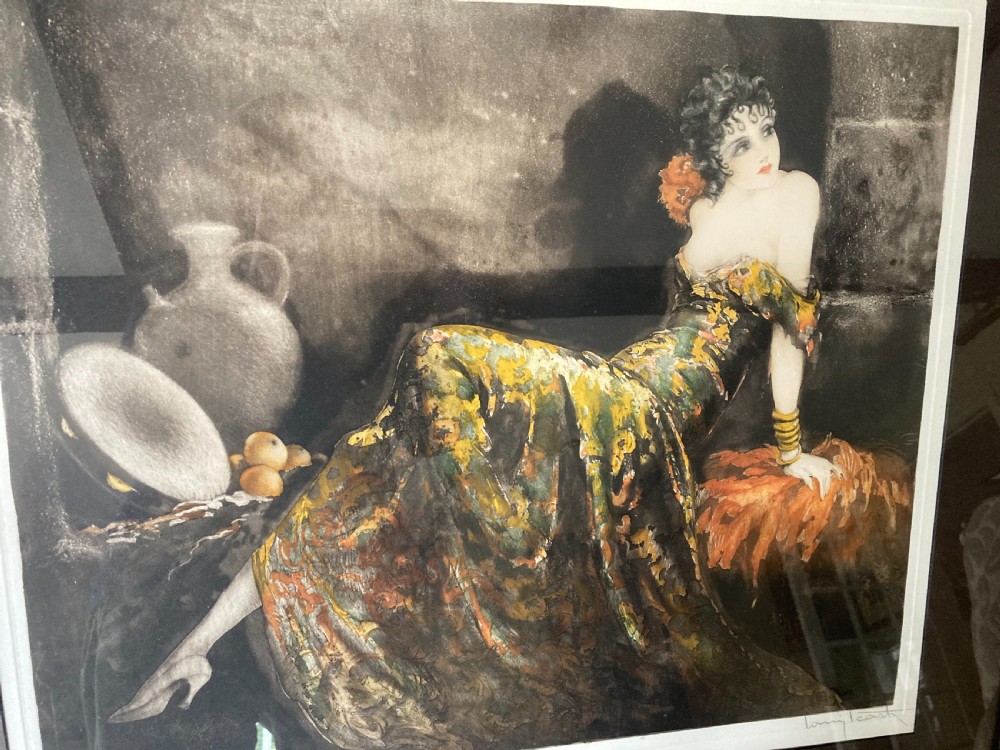 Louis Icart Etching 