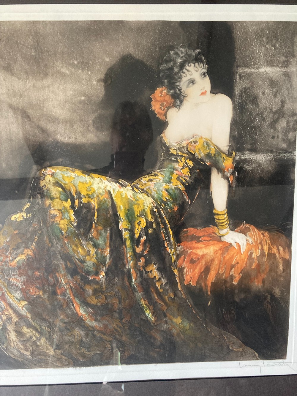 Louis Icart Etching 