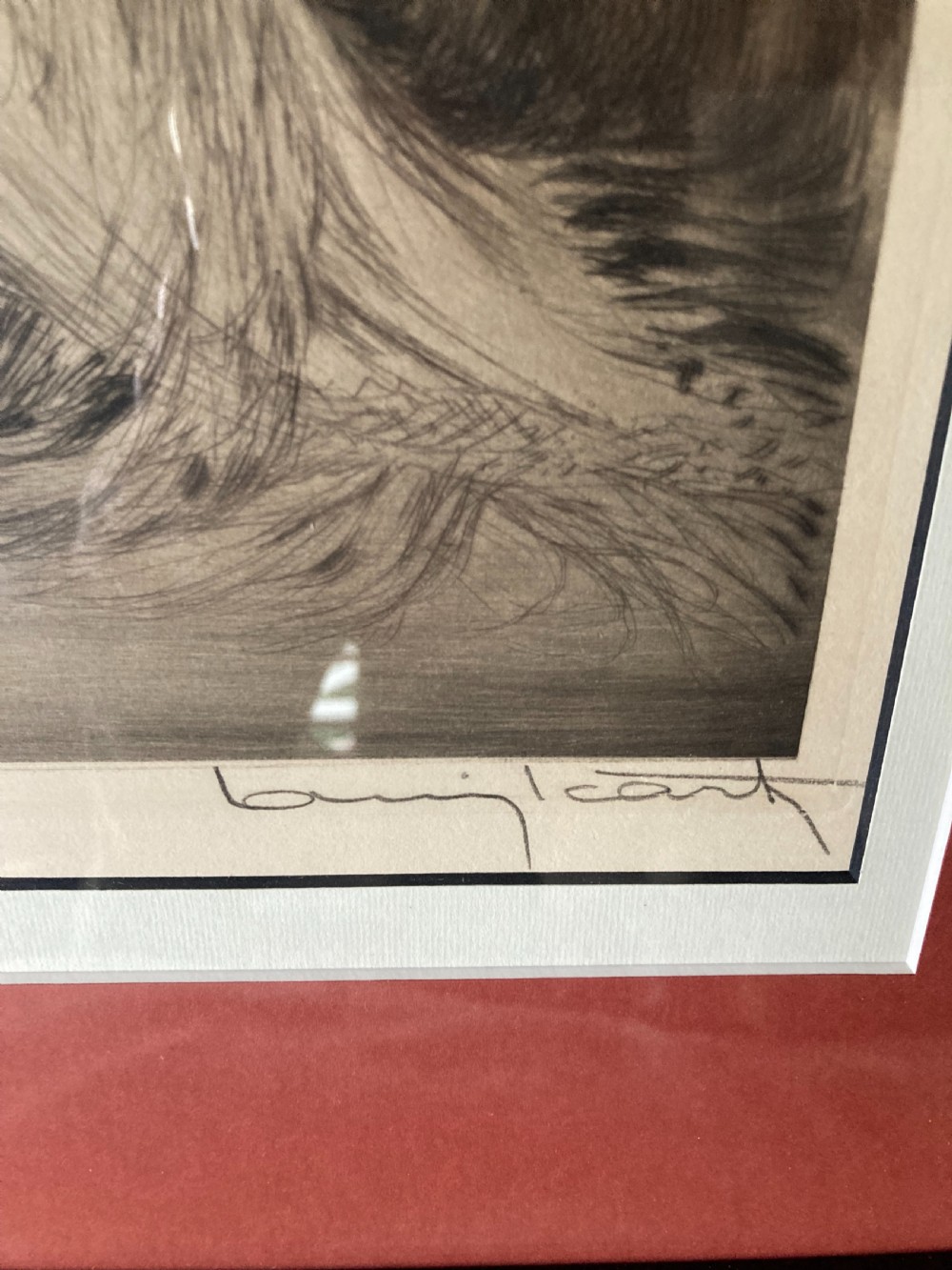 Louis Icart Etching 