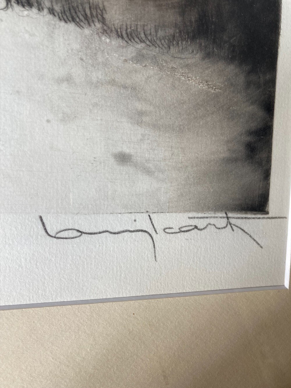 Louis Icart Etching 