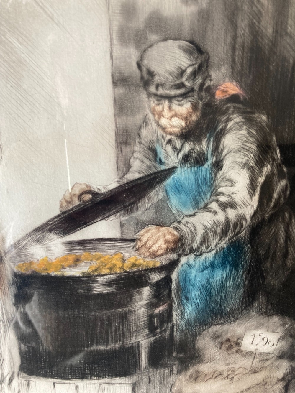 Louis Icart Etching 