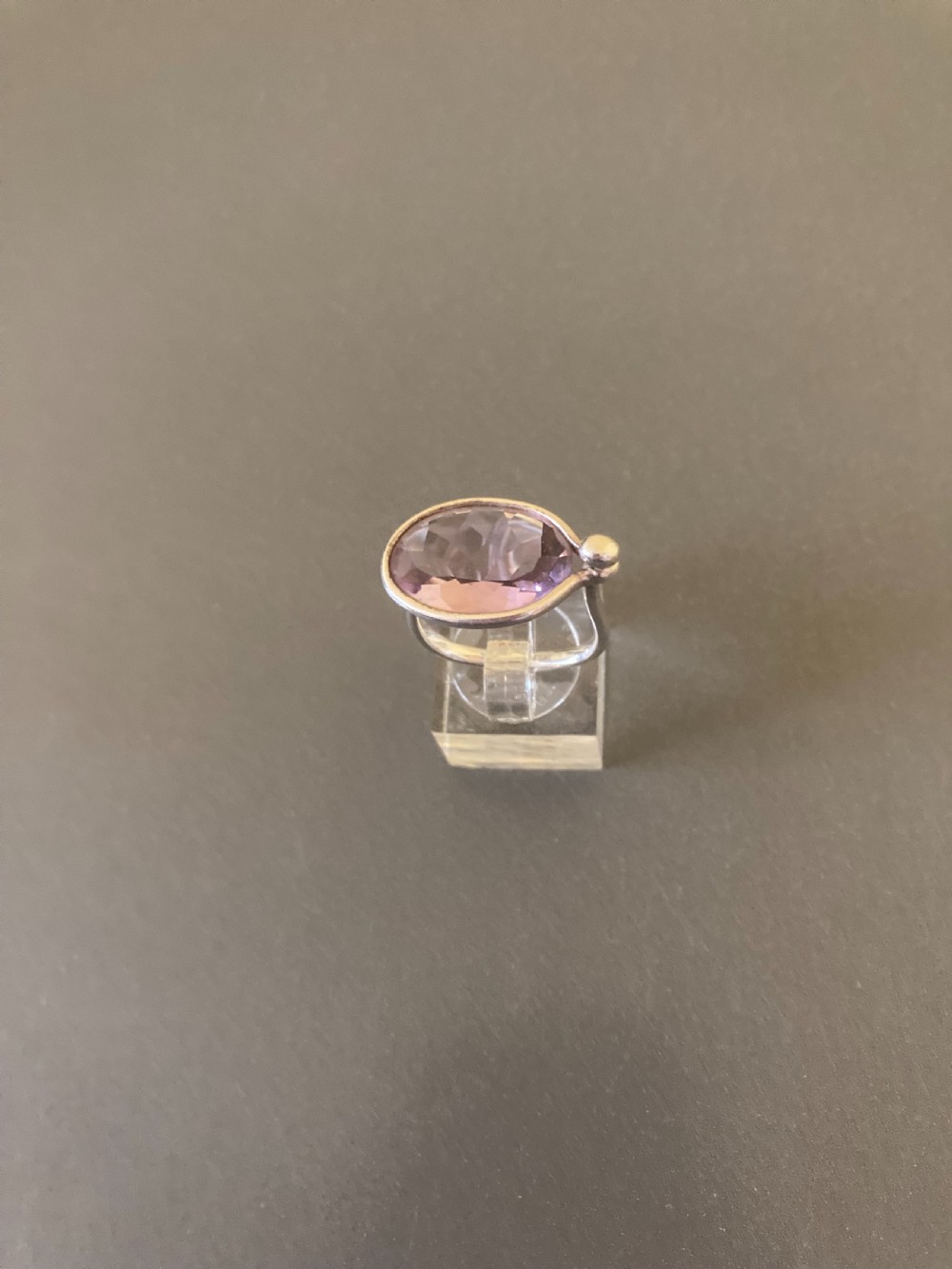 Georg Jensen Danish Silver and Amethyst 