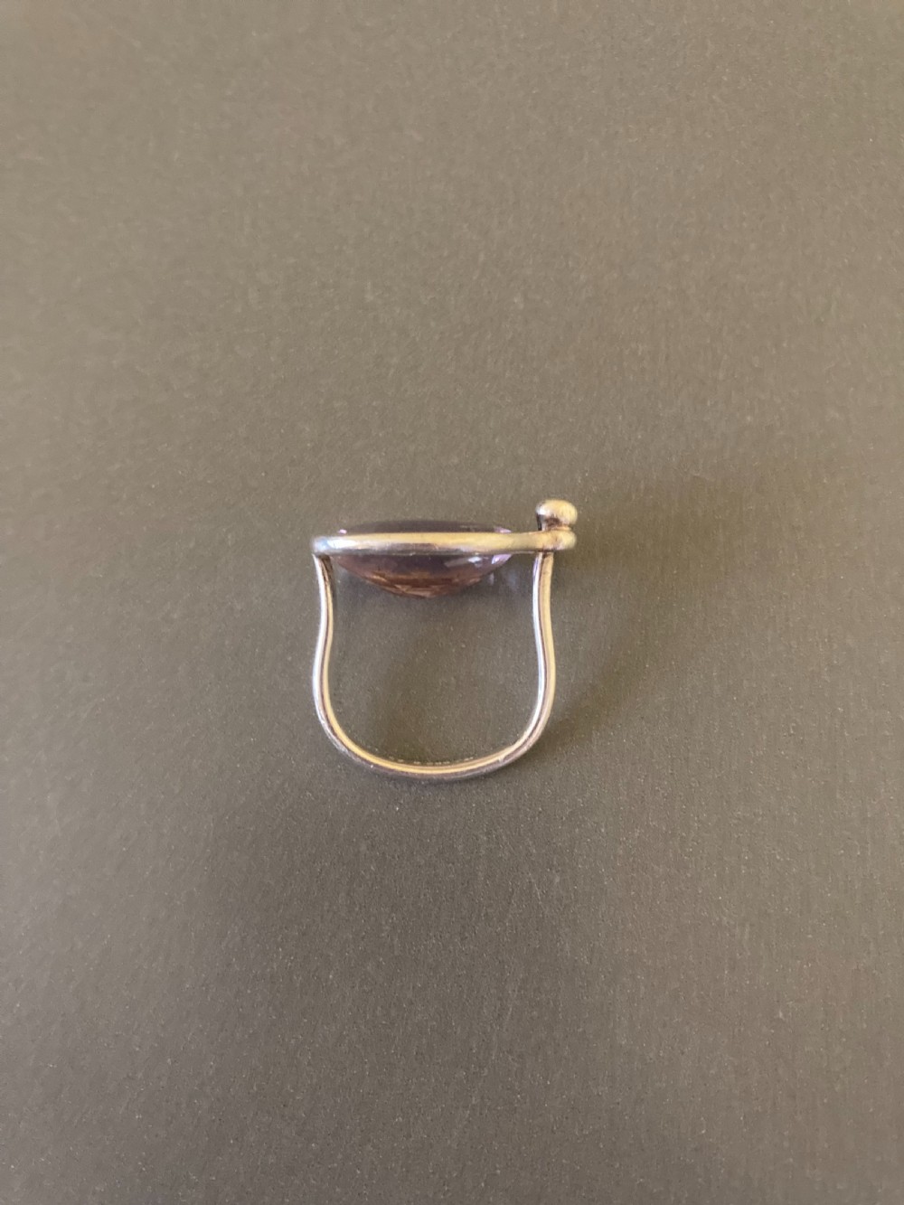 Georg Jensen Danish Silver and Amethyst 