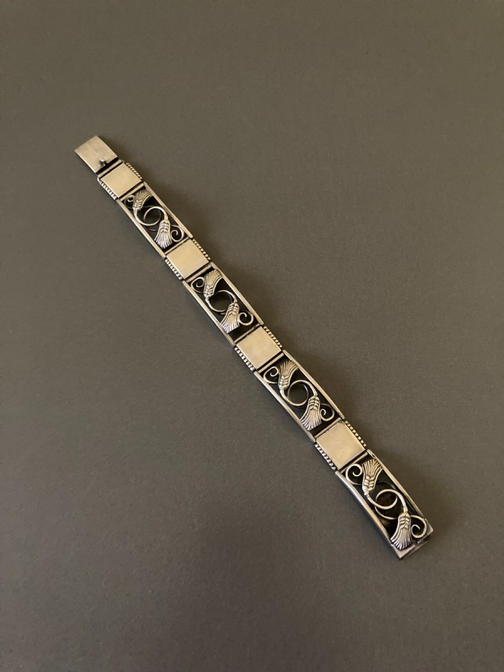 Danish Silver Bracelet. 1940s.