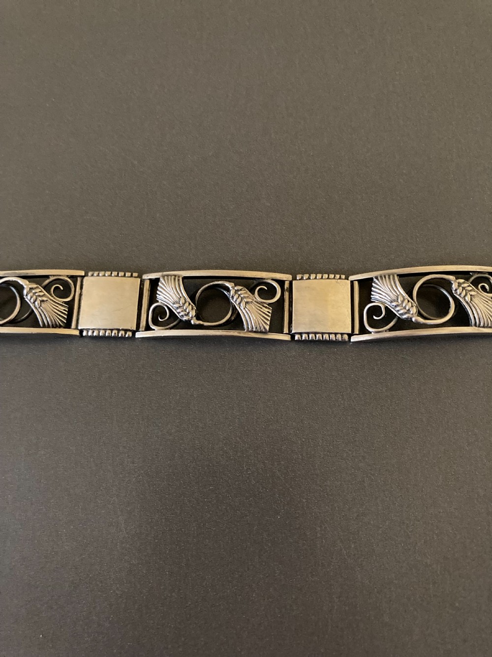 Danish Silver Bracelet. 1940s. View II