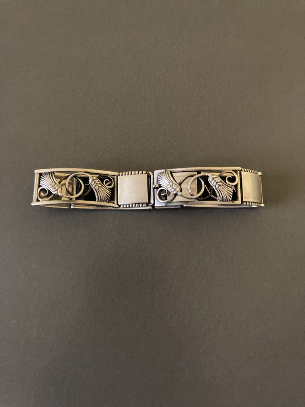 Danish Silver Bracelet. 1940s. View IV