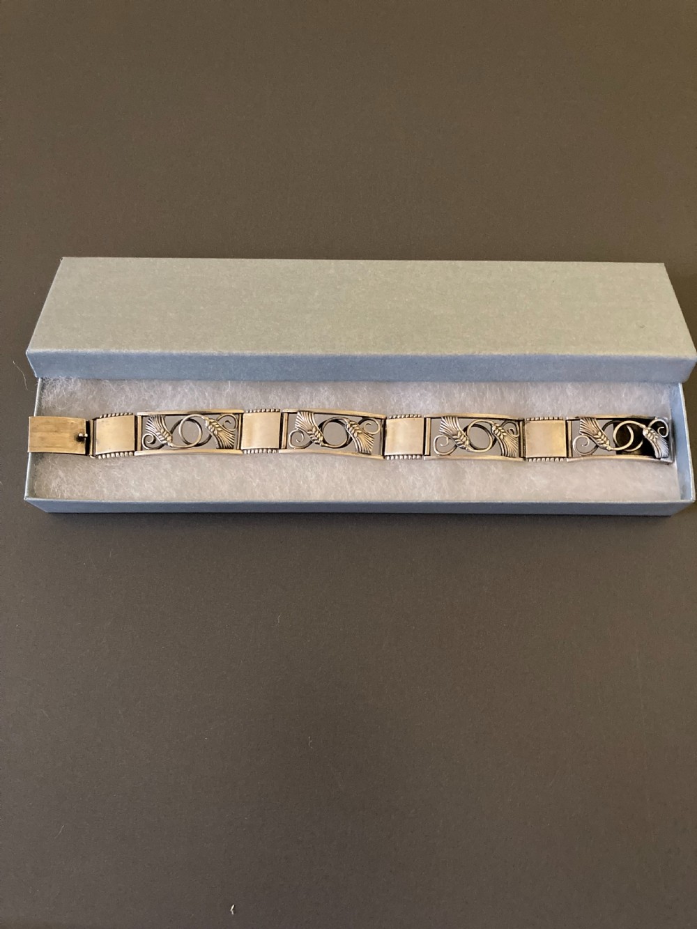 Danish Silver Bracelet. 1940s. View VII