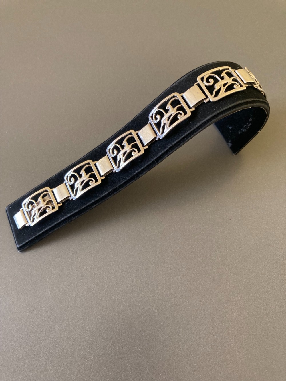 Danish Silver Bracelet. 1960s.