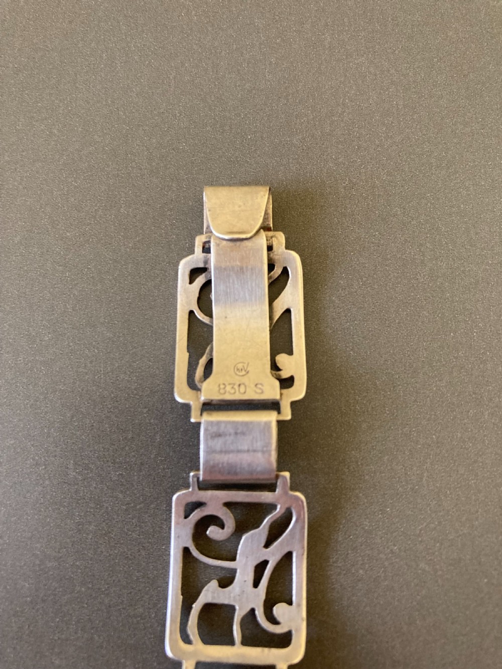 Danish Silver Bracelet. 1960s. View IV