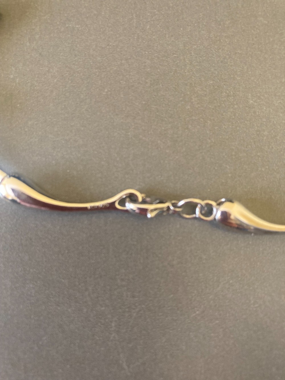 Danish Silver Necklace. 1960s. By Randers Silver. View VI