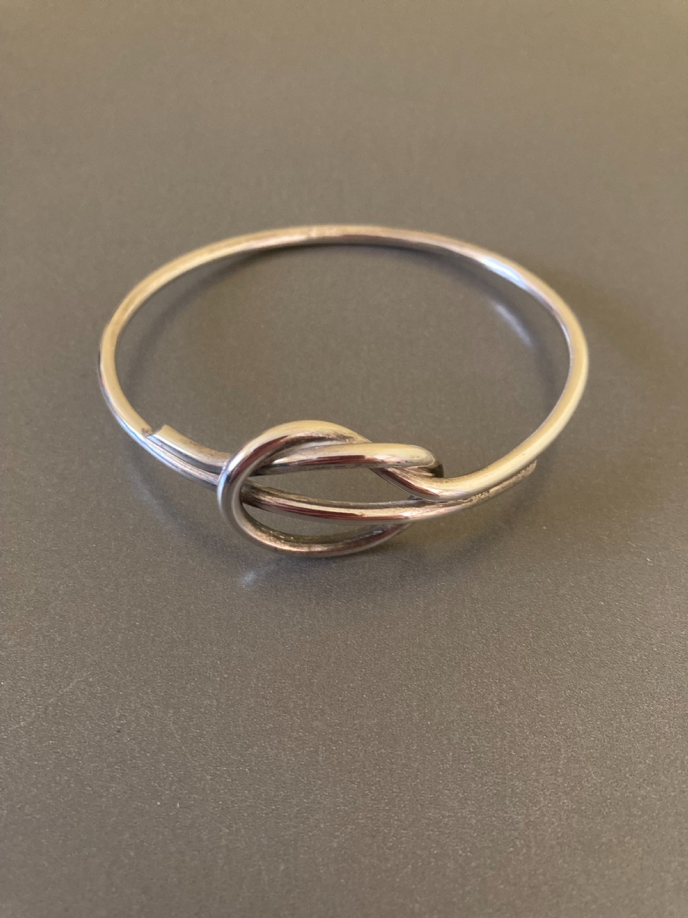 Danish Silver Bangle. By Randers Silver. 1960s.