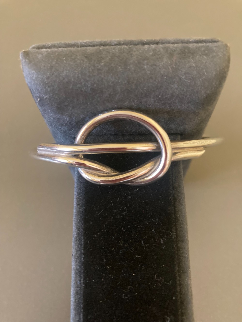 Danish Silver Bangle. By Randers Silver. 1960s. View II
