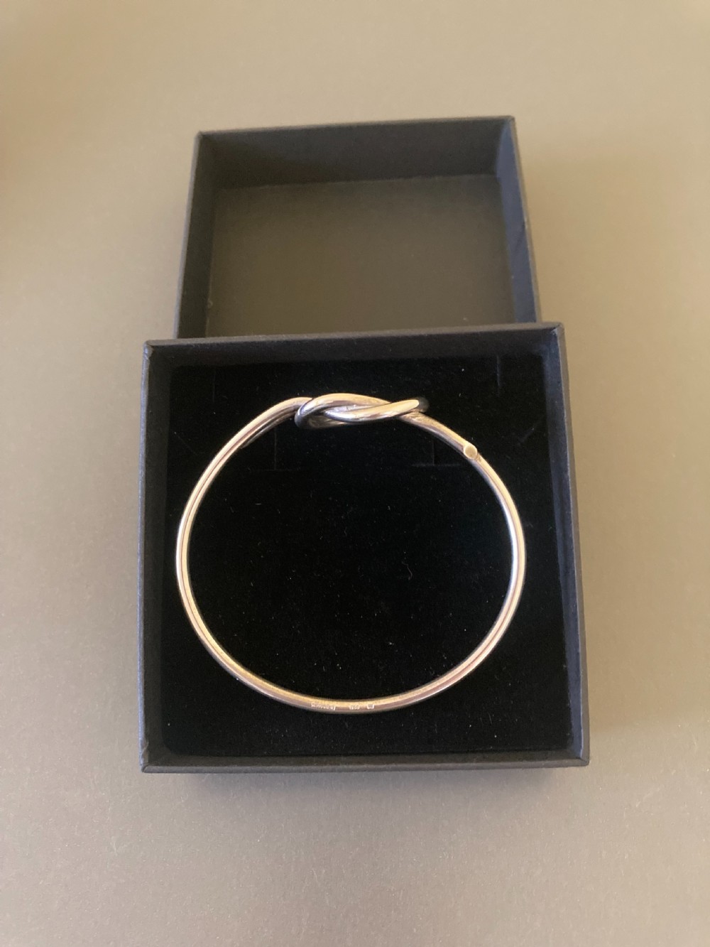 Danish Silver Bangle. By Randers Silver. 1960s. View V