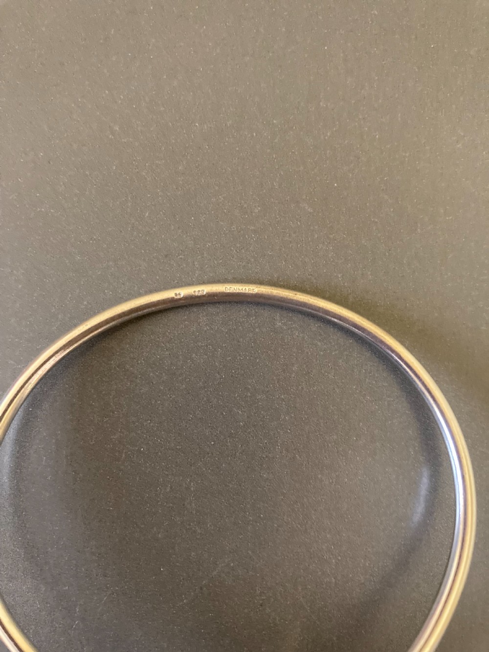 Danish Silver Bangle. By Randers Silver. 1960s. View VI