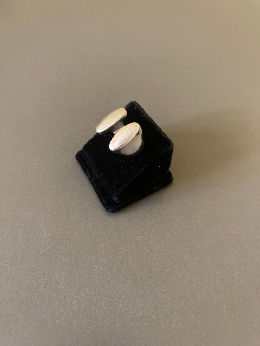 Danish Silver Ring. 1960s. By N E From. View IV
