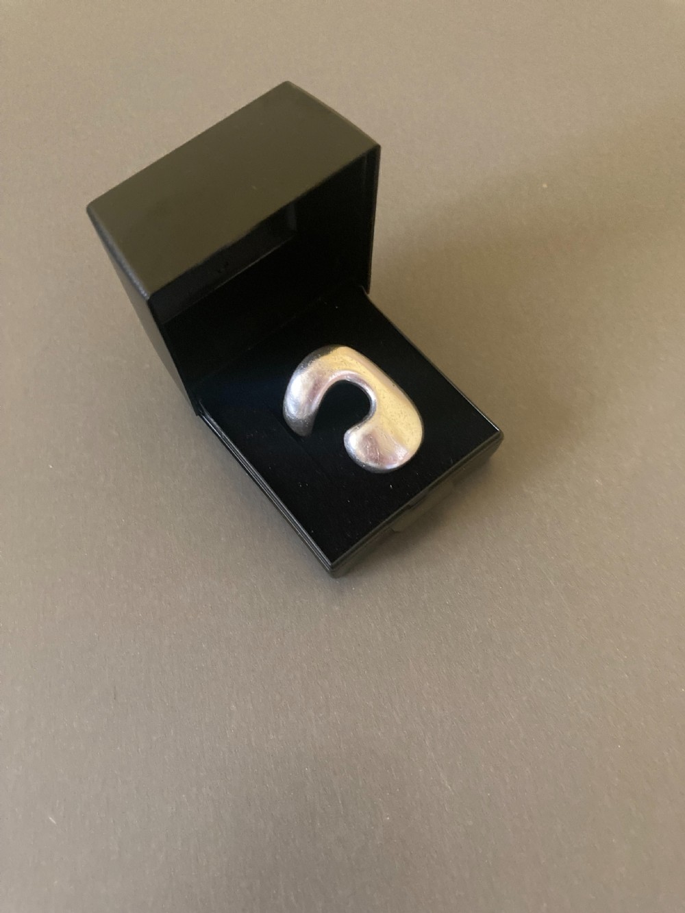 Danish Silver Ring. By Jacob Hull. 1960s. View III