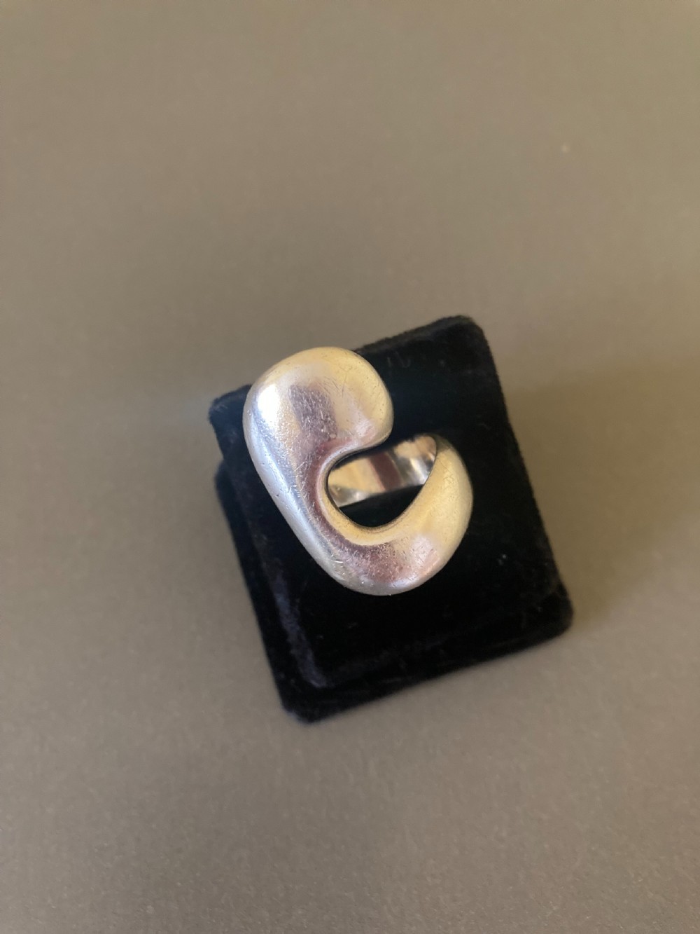 Danish Silver Ring. By Jacob Hull. 1960s. View IV