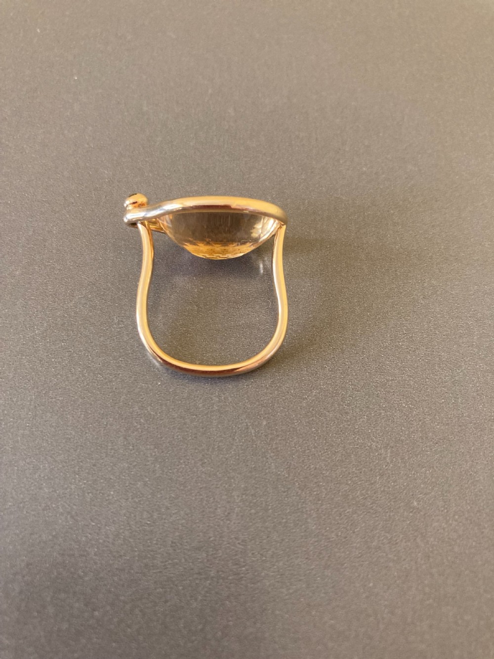Georg Jensen 18ct Gold and Citrine 