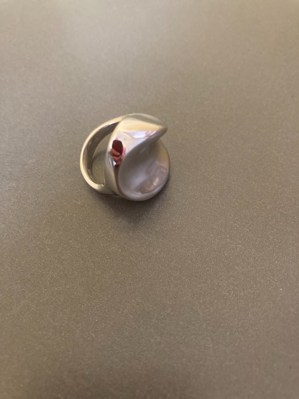 Danish Silver Ring. By Randers Silver. 1960s. View III