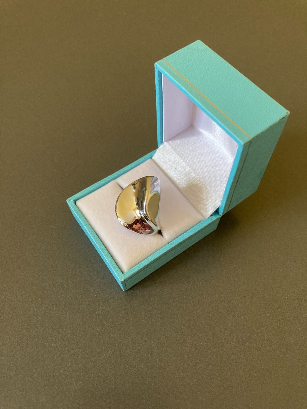 Danish Silver Ring. By Randers Silver. 1960s. View IV
