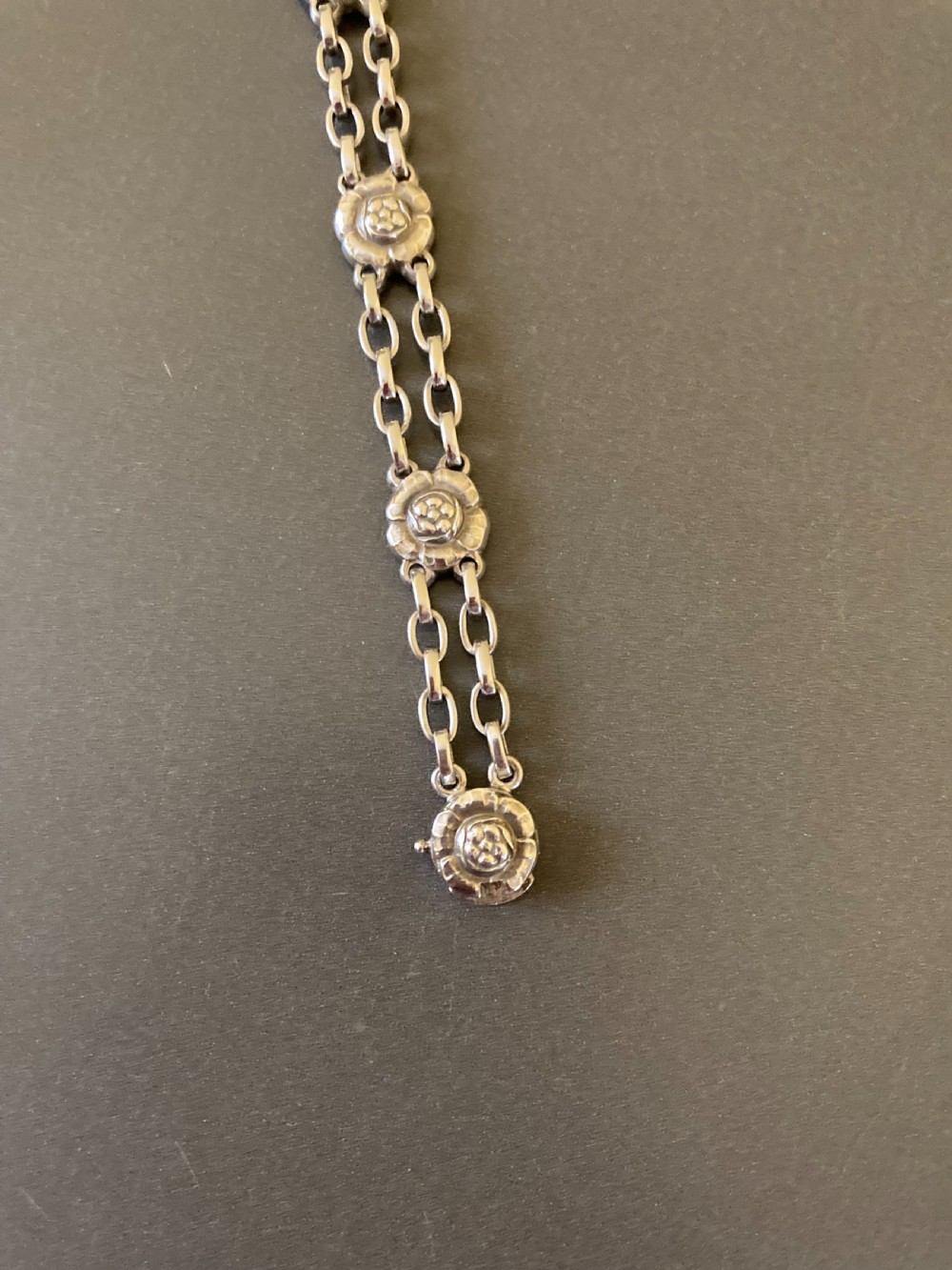 Georg Jensen Danish Silver Bracelet. No 50A. View II