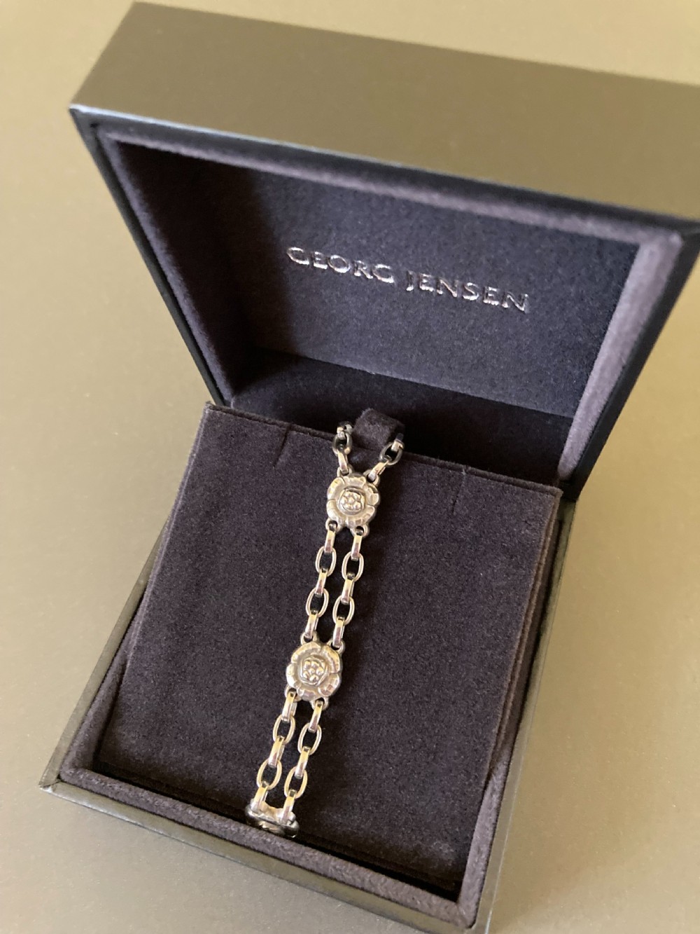 Georg Jensen Danish Silver Bracelet. No 50A. View VII