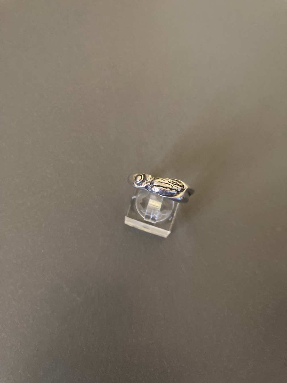 Georg Jensen Danish Silver Ring. By Ole Kortzau. View II