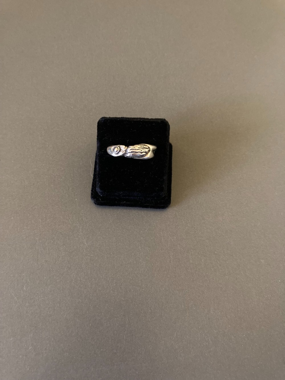 Georg Jensen Danish Silver Ring. By Ole Kortzau. View III
