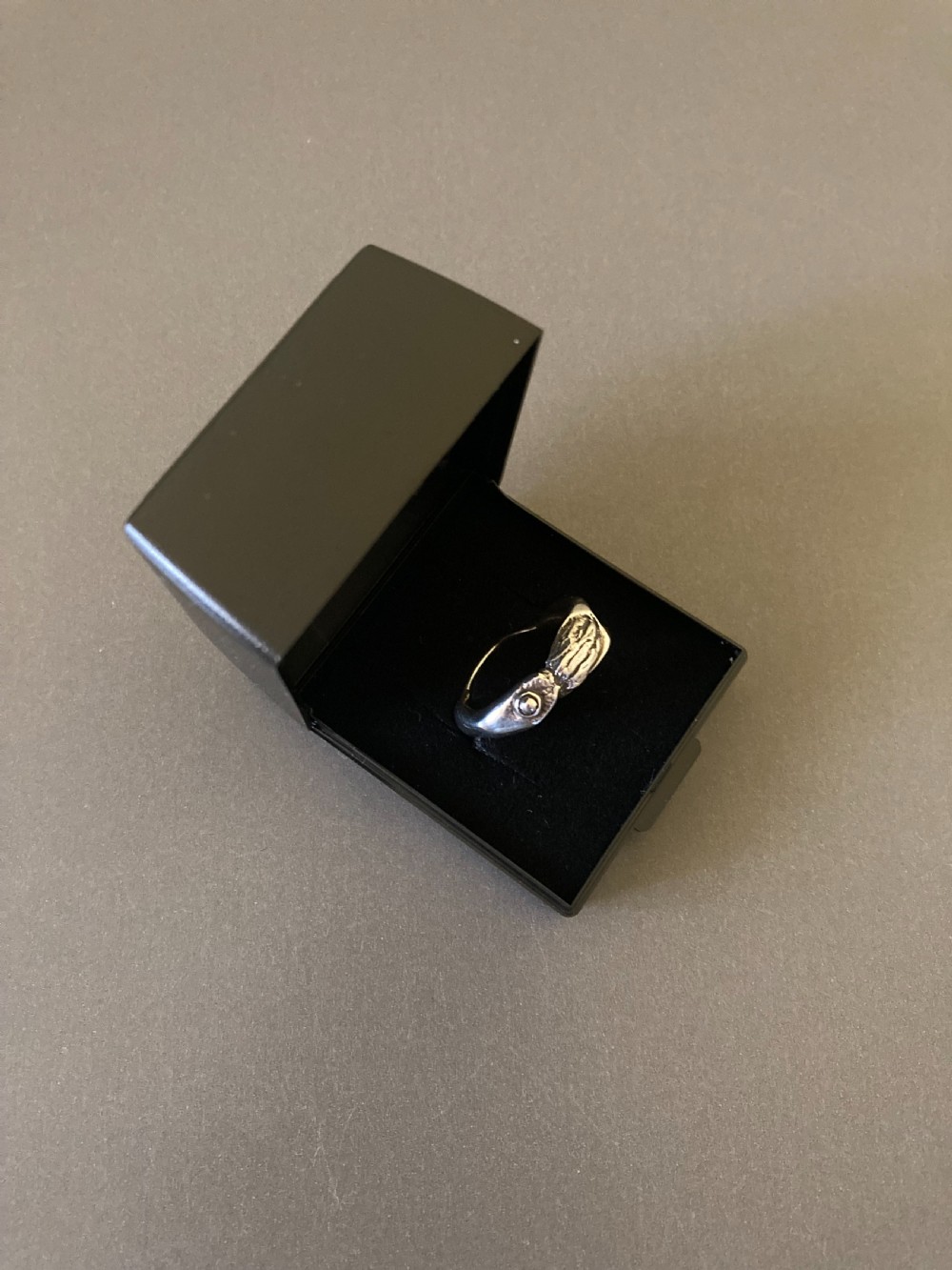 Georg Jensen Danish Silver Ring. By Ole Kortzau. View VI