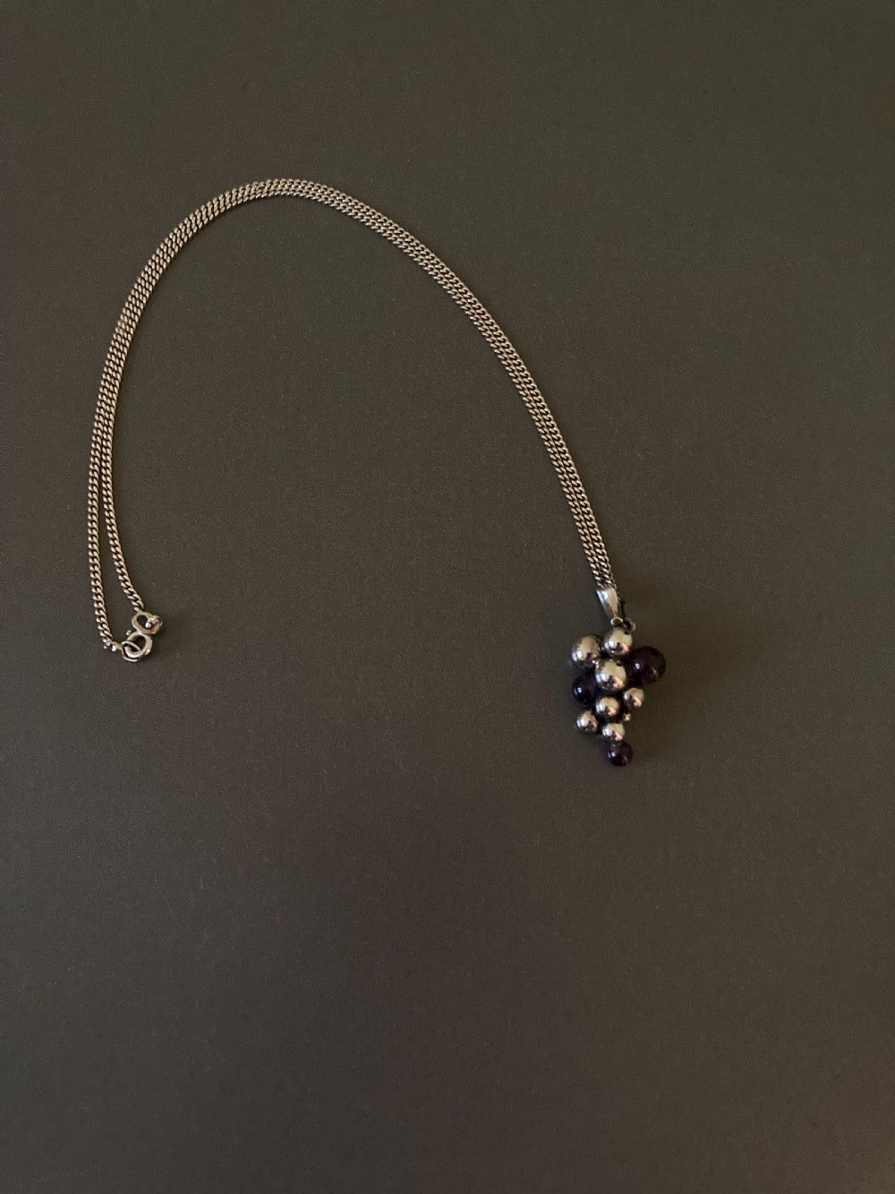 Georg Jensen Danish Silver and Amethyst 